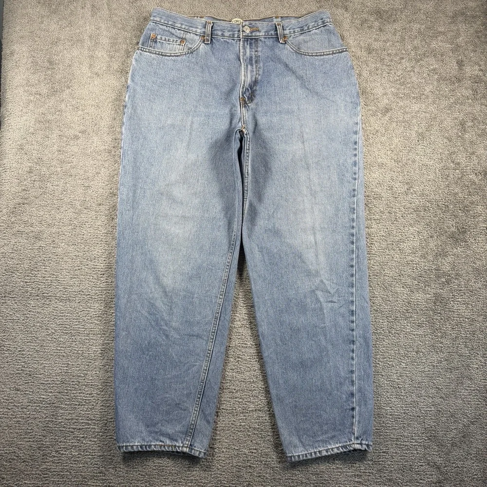 Vintage Levis 560 Comfort Fit Jeans Mens 38x32 Tapered Leg Medium Wash 90s Y2K